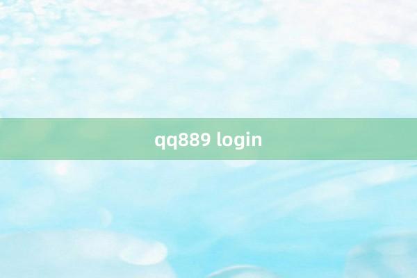 qq889 login