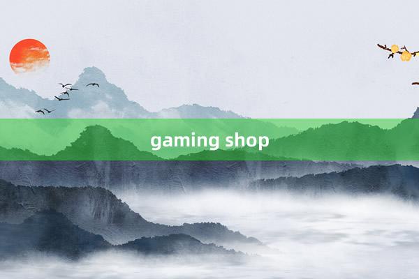 gaming shop