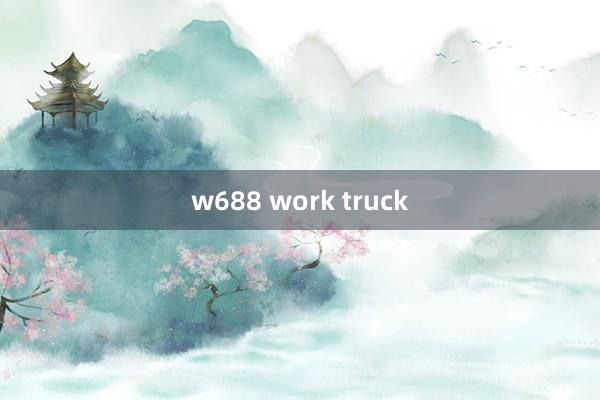 w688 work truck