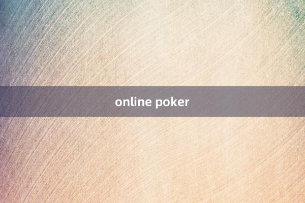 online poker