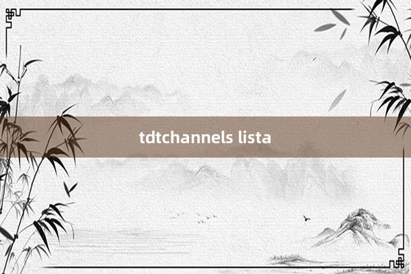 tdtchannels lista